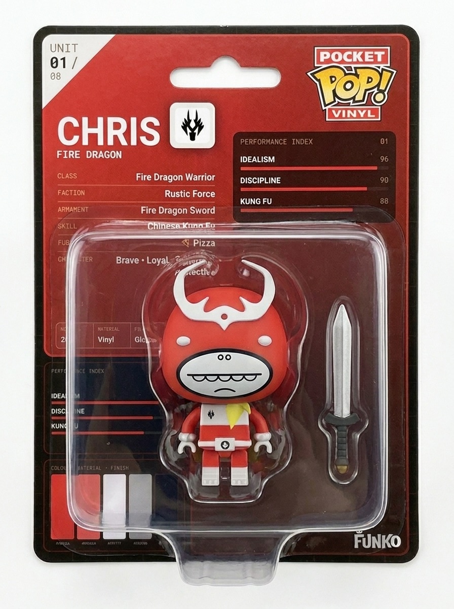 Chris — Fire Dragon collectible