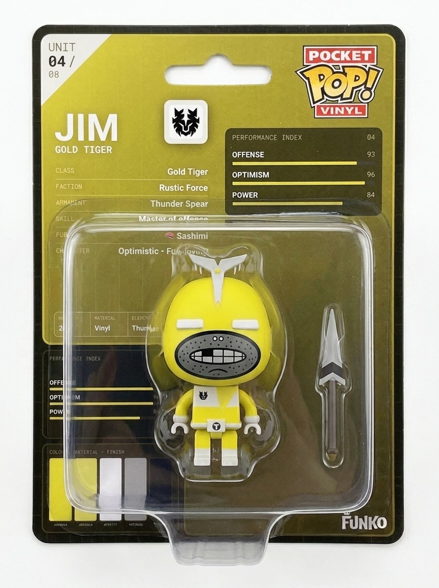 Jim — Gold Tiger collectible