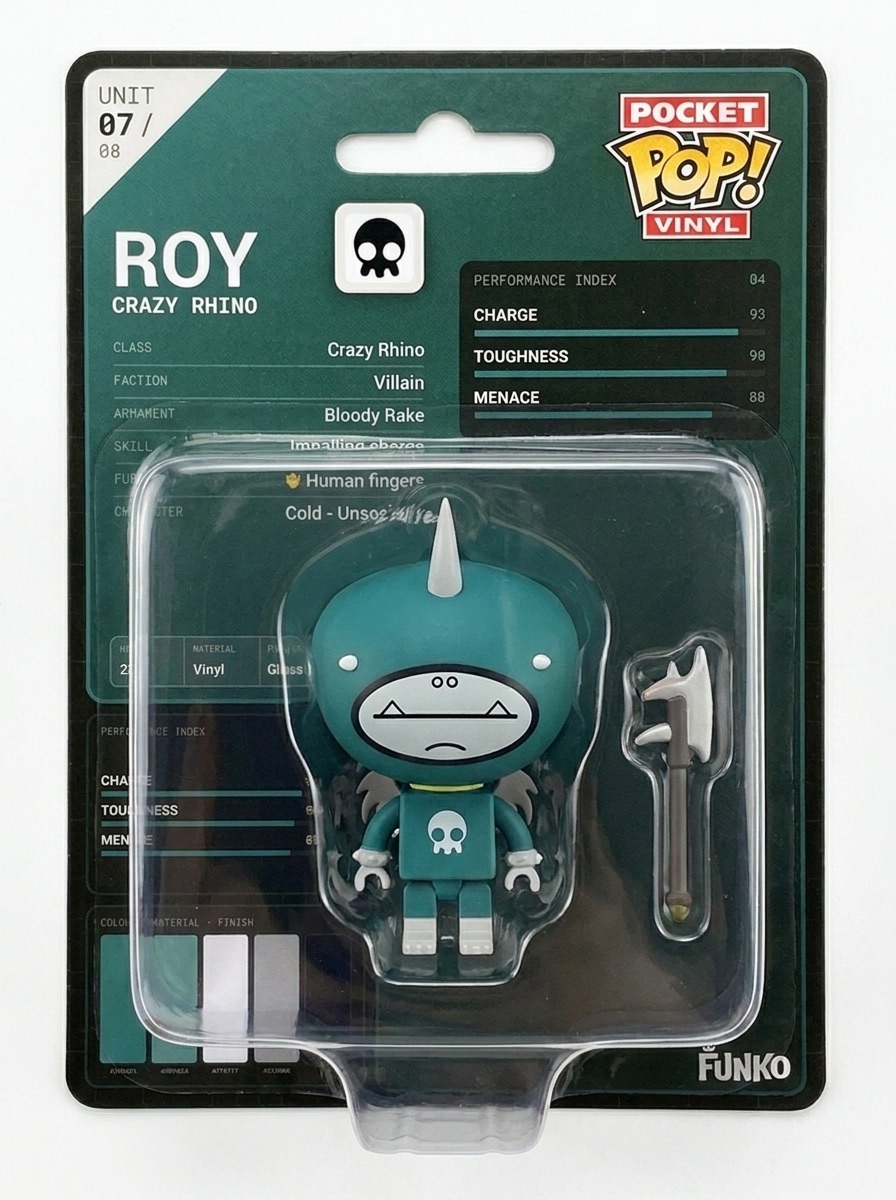Roy — Crazy Rhino collectible