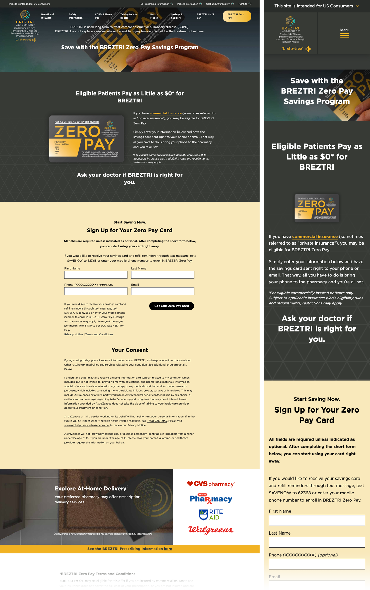 Dark savings section with geodesic texture