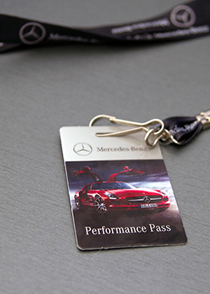 Mercedes-Benz Performance Pass detail